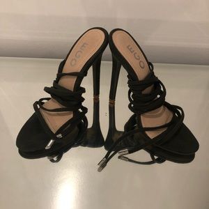 Ego official army green lace up sandals